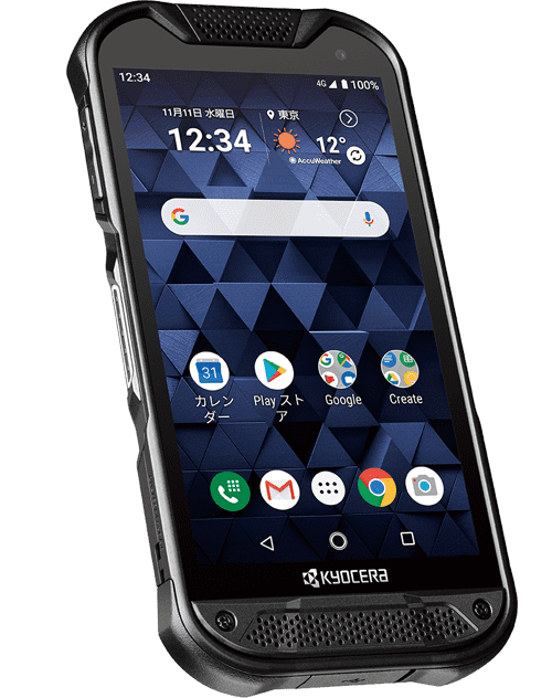 京セラ DURAFORCE PRO 2 - 現場主義！強靭ボディなPTTボタン付き高耐久スマートフォンの画像